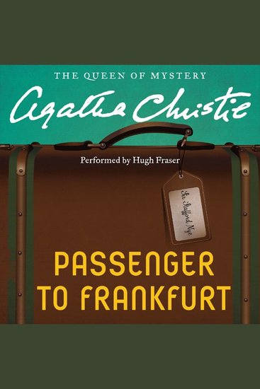 Passenger to Frankfurt - cover