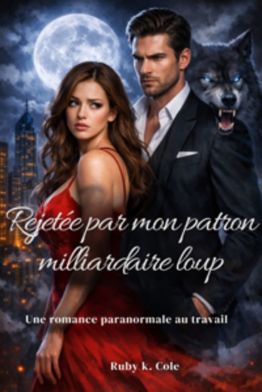 Rejetée par mon patron milliardaire loup - Une romance paranormale au travail - cover