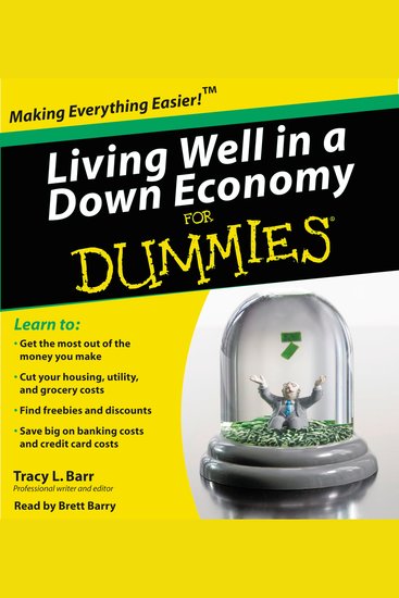 Living Well in a Down Economy for Dummies - cover