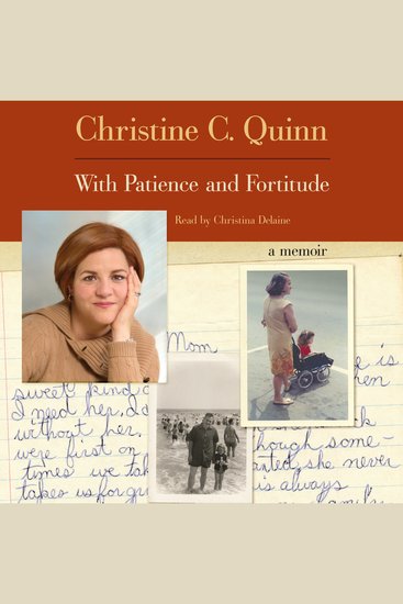 With Patience and Fortitude - A Memoir - cover