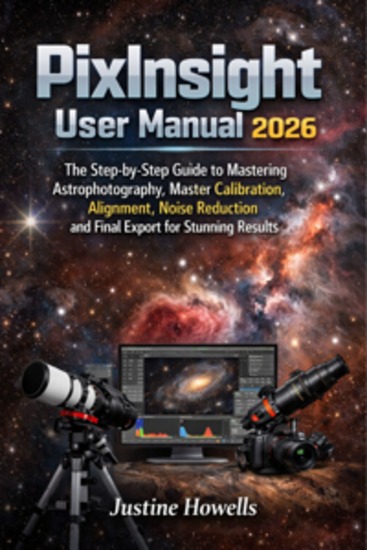 Pixinsight User Manual 2026 - The Step-by-Step Guide to Mastering Astrophotography Master Calibration Alignment Noise Reduction and Final Export for Stunning Results - cover