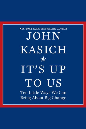 It's Up to Us - Ten Little Ways We Can Bring About Big Change - cover