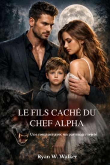 Le fils caché du chef alpha - Une romance avec un partenaire rejeté - cover