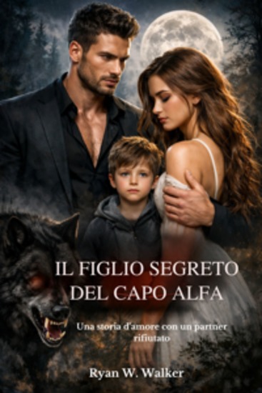 Il figlio segreto del capo alfa - Una storia d'amore con un partner rifiutato - cover