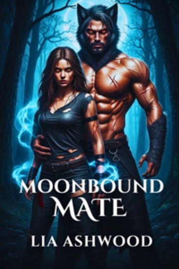 Moonbound Mate - A Paranormal Shifter Romance of Werewolves Vampires and Forbidden Love - cover