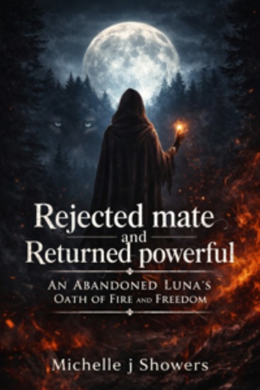 Rejected mate and Returned powerful - An Abandoned Luna’s Oath of Fire and Freedom - cover