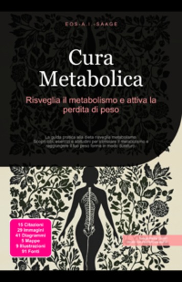 Cura Metabolica: Risveglia il metabolismo e attiva la perdita di peso - La guida pratica alla dieta risveglia metabolismo Scopri cibi esercizi e abitudini per stimolare il metabolismo e raggiungere il tuo peso forma in modo duraturo - cover