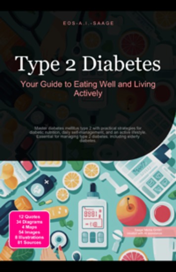 Type 2 Diabetes: Your Guide to Eating Well and Living Actively - Master diabetes mellitus type 2 with practical strategies for diabetic nutrition daily self-management and an active lifestyle Essential for managing type 2 diabetes including elderly diabetes - cover