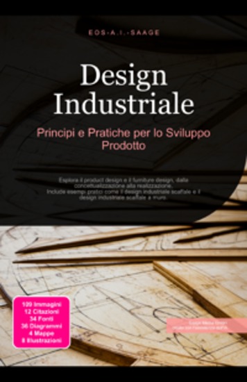 Design Industriale: Principi e Pratiche per lo Sviluppo Prodotto - Esplora il product design e il furniture design dalla concettualizzazione alla realizzazione Include esempi pratici come il design industriale scaffale e il design industriale scaffale a muro - cover