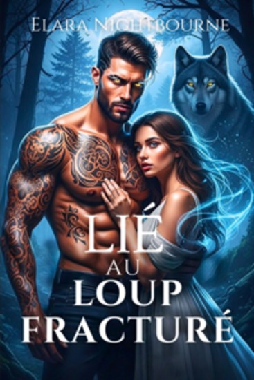 Liée au loup fracturé - Une romance paranormale ennemis à amants avec loups-garous magie noire et désir de destinée - cover
