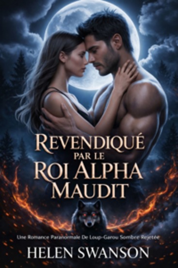 Revendiqué Par Le Roi Alpha Maudit - Une Romance Paranormale De Loup-Garou Sombre Rejetée - cover