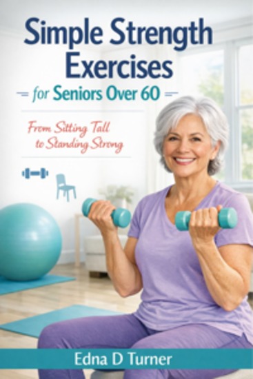 Simple Strength Exercises for Seniors Over 60 - From Sitting Tall to Standing Strong: A Step-by-Step Roadmap to Improving Posture Grip Strength and Total-Body Resilience Without a Gym - cover