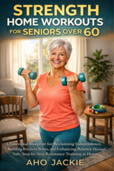 Strength Home Workouts for Seniors Over 60 - A Functional Blueprint for Reclaiming Independence Building Resilient Bones and Enhancing Balance Through Safe Step-by-Step Resistance Training at Home - cover