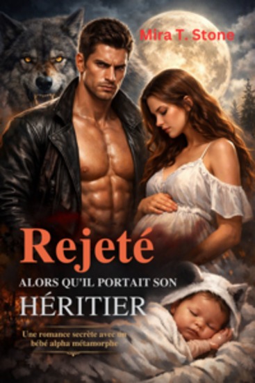 Rejeté alors qu'il portait son héritier - Une romance secrète avec un bébé alpha métamorphe - cover