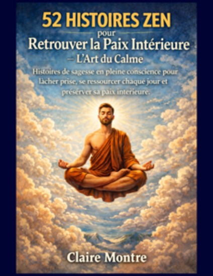 52 Histoires Zen pour Retrouver la Paix Intérieure – L’Art du Calme - Histoires de sagesse en pleine conscience pour lâcher prise se ressourcer chaque jour et préserver sa paix intérieure - cover