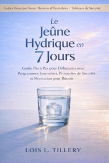 Le jeûne hydrique de 7 jours - Un guide étape par étape pour les débutants avec des horaires quotidiens des protocoles de sécurité et des conseils de motivation pour réussir - cover