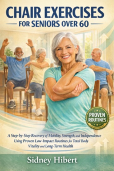 Chair exercises for seniors over 60 - A Step-by-Step Recovery of Mobility Strength and Independence Using Proven Low-Impact Routines for Total Body Vitality and Long-Term Health - cover