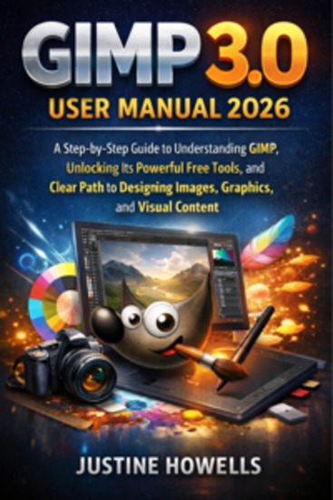 GIMP 30 User Manual 2026 - A Step-by-Step Guide to Understanding GIMP Unlocking Its Powerful Free Tools and Clear Path to Designing Images Graphics and Visual Content - cover