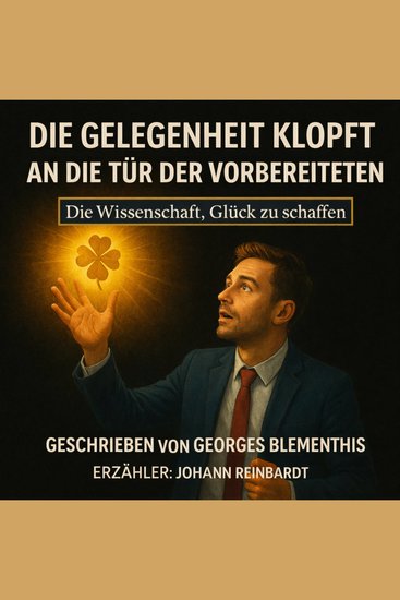 DIE GELEGENHEIT KLOPFT AN DIE TÜR DER VORBEREITETEN - Die Wissenschaft Glück zu schaffen - cover