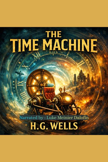 The Time Machine by HG Wells Full Audiobook - cover
