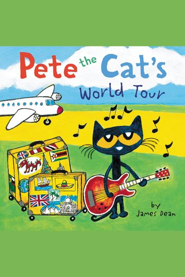 Pete the Cat's World Tour - Includes Over 30 Stickers! - cover