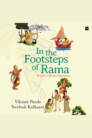 In The Footsteps Of Rama - Travels with the Ramayana - cover