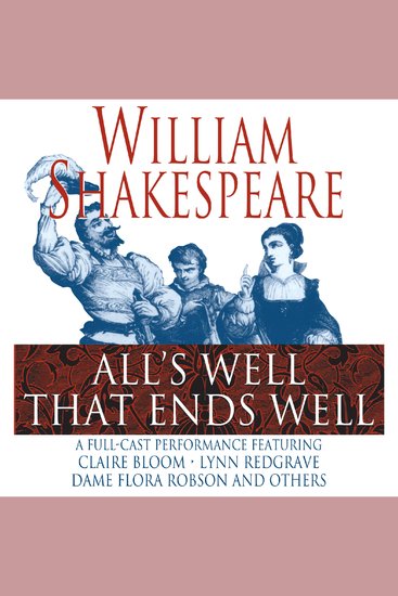 All's Well That Ends Well - cover