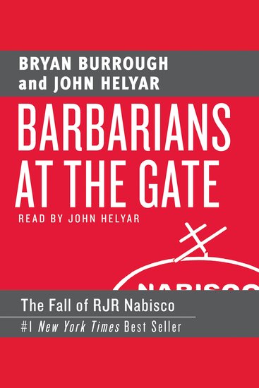 Barbarians at the Gate - cover