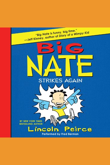 Big Nate Strikes Again - cover