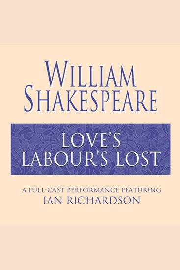 Love's Labour's Lost - cover