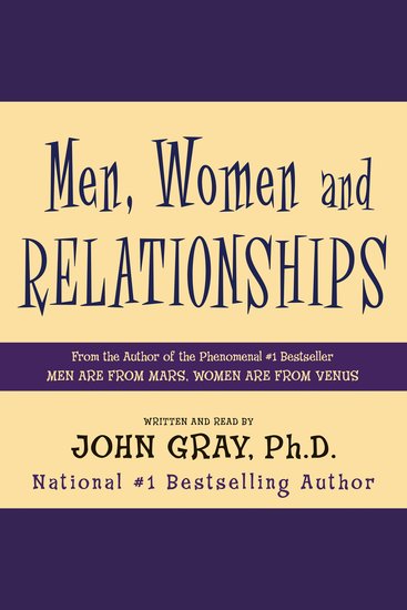 Men Women and Relationships - cover