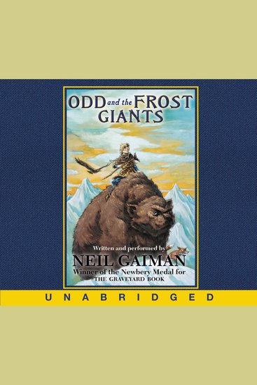 Odd and the Frost Giants - cover