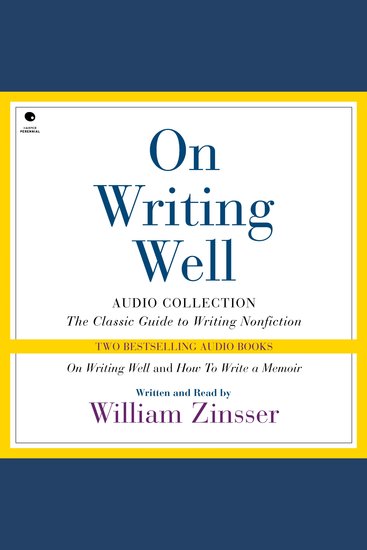 On Writing Well Audio Collection - cover