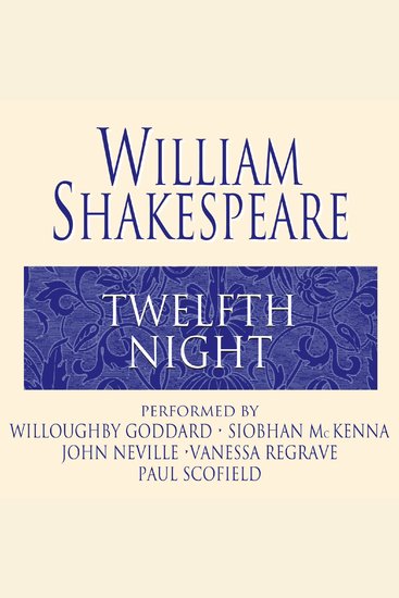 Twelfth Night - cover