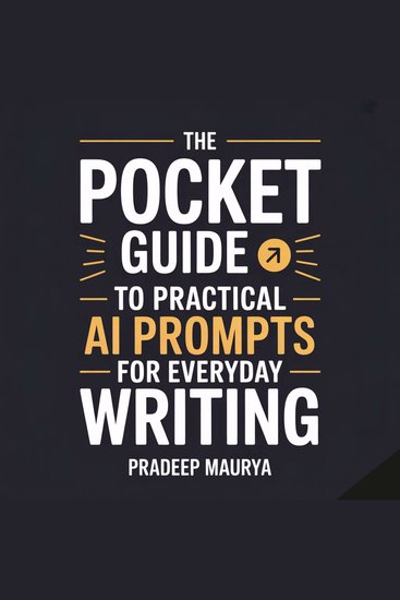 The Pocket Guide to Practical AI Prompts for Everyday Writing - cover