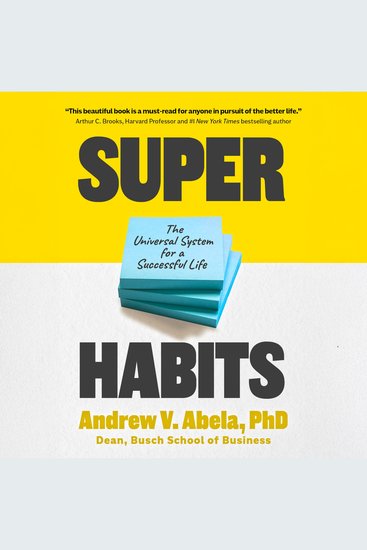 Superhabits - The Universal System for a Successful Life - cover