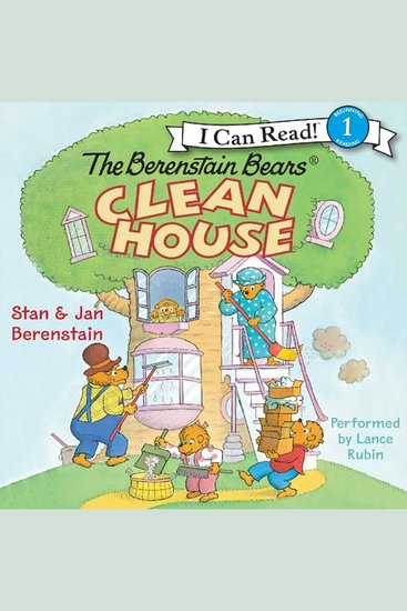 The Berenstain Bears Clean House - cover