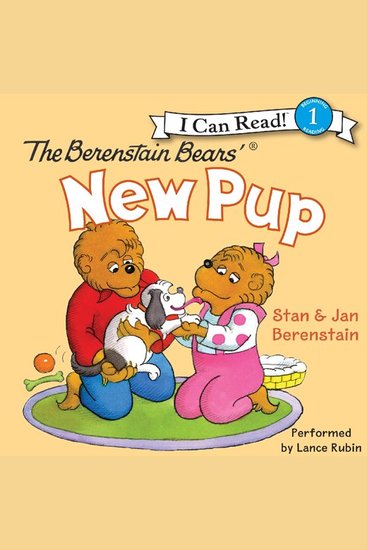 The Berenstain Bears' New Pup - cover