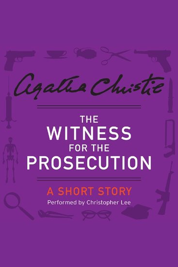 The Witness for the Prosecution - cover