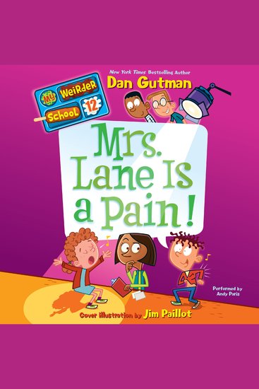My Weirder School #12: Mrs Lane Is a Pain! - cover