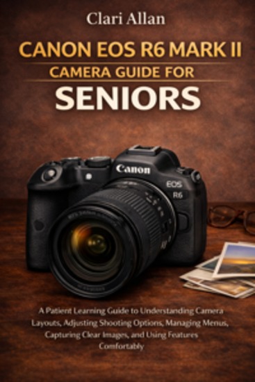 Canon EOS R6 Mark II Guide For Seniors - A Patient Learning Guide to Understanding Camera Layouts Adjusting Shooting Options Managing Menus Capturing Clear Images and Using Features Comfortably - cover