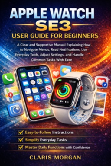 Apple Watch Se3 User Guide For Beginners - A Clear And Supportive Manual Explaining How To Navigate Menus Read Notifications Use Everyday Tools Adjust Settings And Handle Common Tasks With Ease - cover