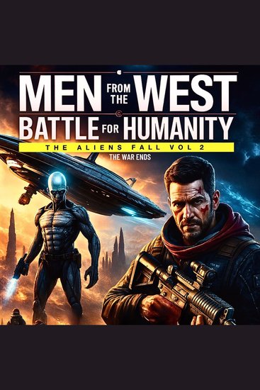 Men From The West - Battle For Humanity The Aliens Fall - cover