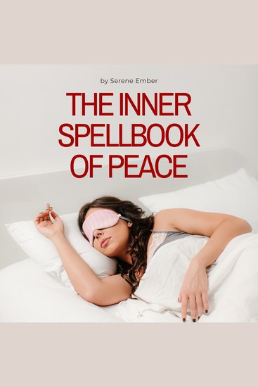 The Inner Spellbook of Peace - A Guided Meditation for Deep Calm Gentle Healing and Inner Stillness - cover