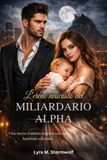 L'erede nascosto del miliardario Alpha - Una storia d'amore segreta con un bambino rifiutato - cover