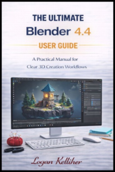The ultimate Blender 44 User Guide - A Practical Manual for Clear 3D Creation Workflows - cover