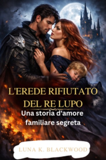 L'erede rifiutato del re lupo - Una storia d'amore familiare segreta - cover