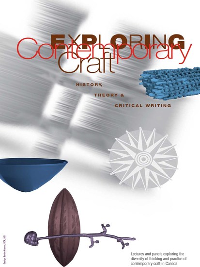 Exploring Contemporary Craft - History Theory and Critical Writing - cover