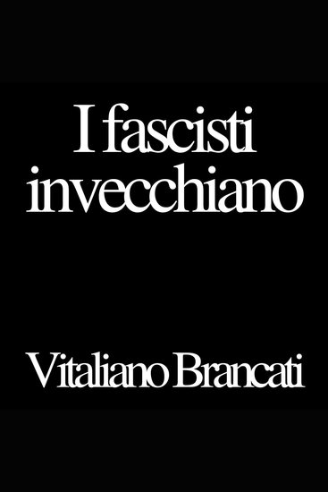 I fascisti invecchiano - cover