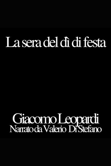 La sera del dì di festa - cover